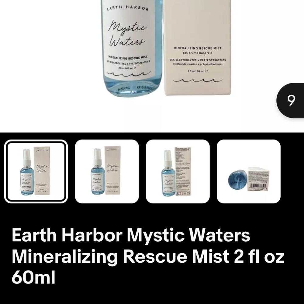 New inbox mineralising Rescue Mist🌟 Earth Harbor Mystic Waters C moisture - Picture 4 of 4